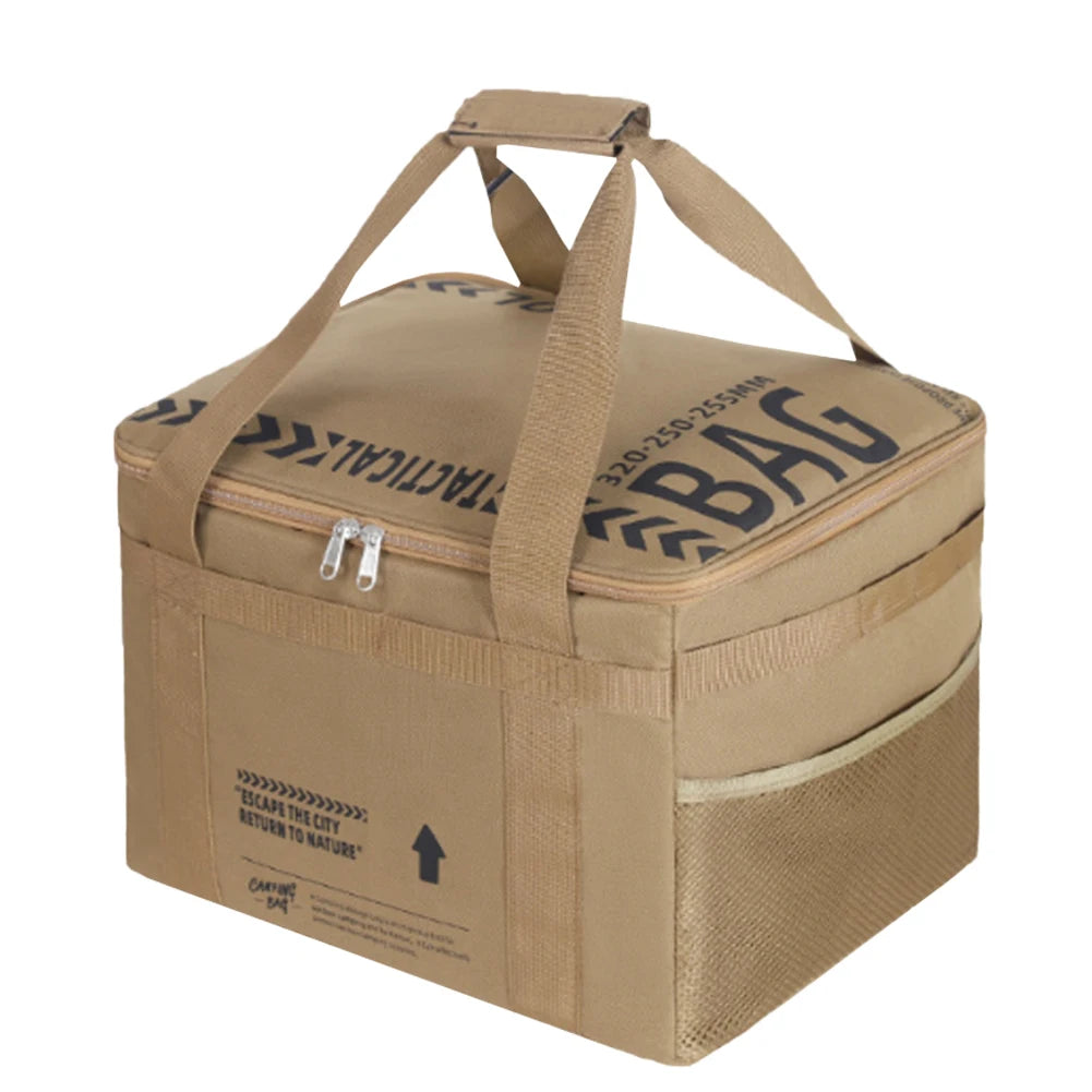 Picnic Bag Cookware Storage Bag Portable Camping Storage Bag Large Capacity Storage Bag