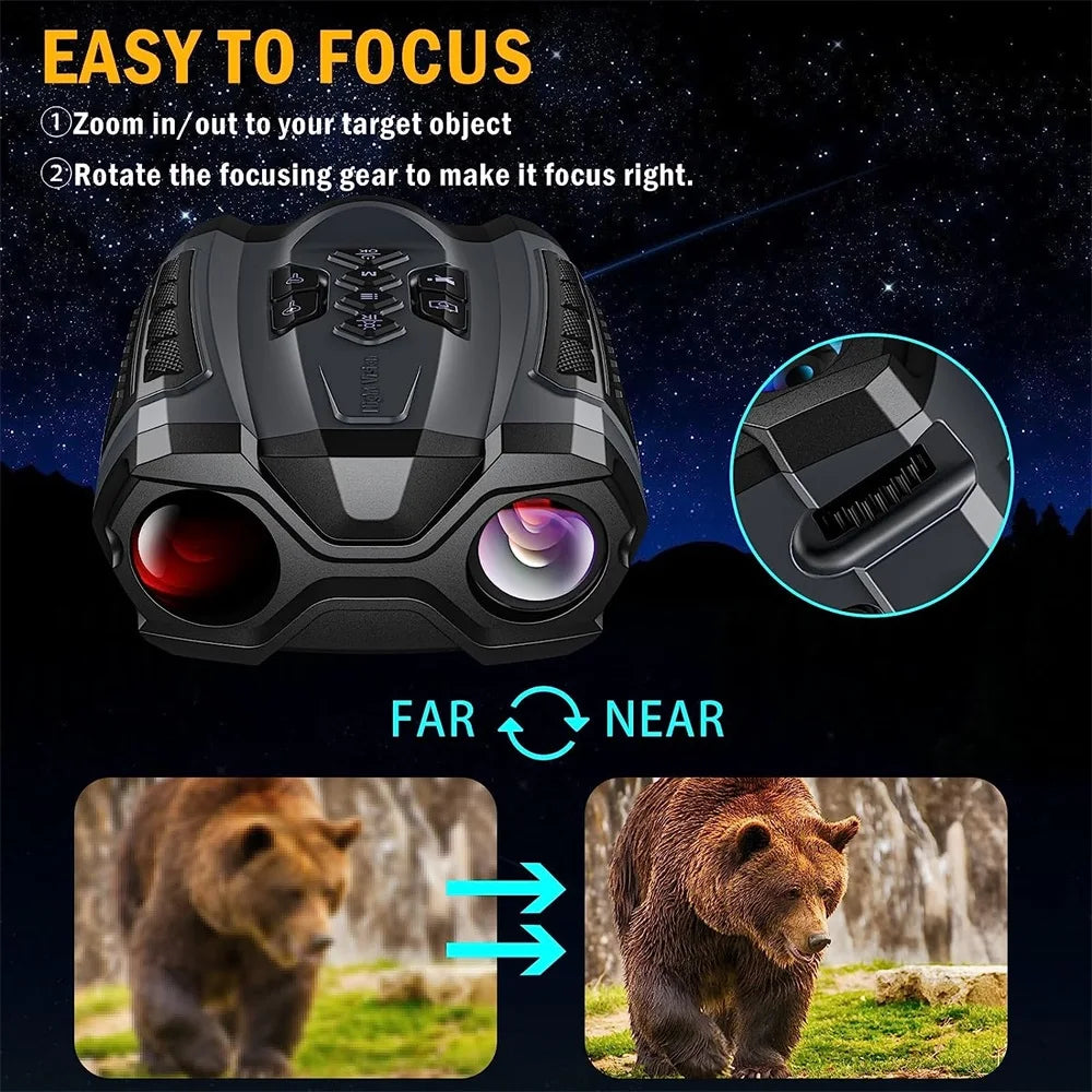 Digital Binocular Telescope Camera Professional Infrared Night Vision Binoculars for Hunting Camping