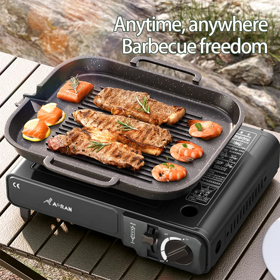 Household Outdoor Portable Stove, Gas Stove, Suitable For Camping, picnicking, Household Use