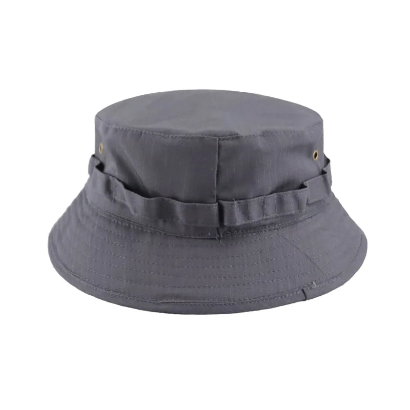 Men & Women Top Camo Summer Casual Tactical Boonie Hats Camouflage. Travel Bucket Hat Hunting Fishing Adjustable Jungle Bush Cap