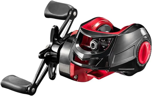 High-Speed Baitcasting Reel Lightweight Nylon Frame, Magnetic Brake
