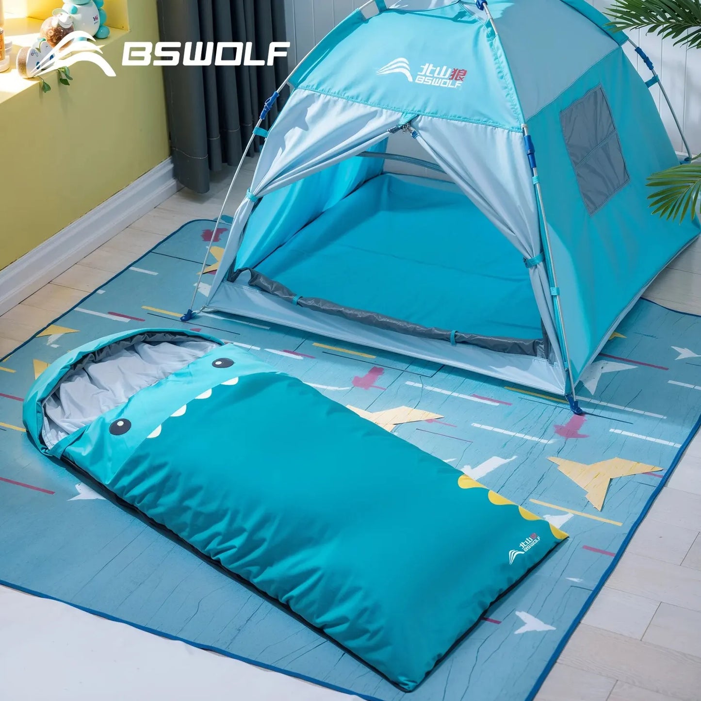 Children Cartoon Blanket Camping Sleeping Bag for Children Birthday Gifts Thick 1PC Bedspread On The Bed Animals Sleep