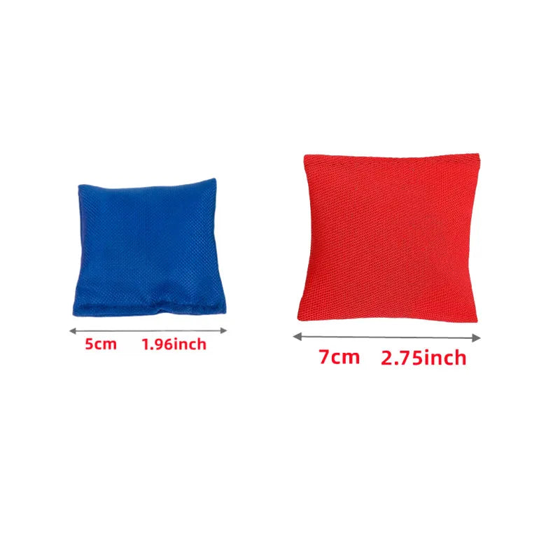 10pcs sand bag square. Portable bag sandbag toy children playground children's handmade soft sandbag canvas throwing game